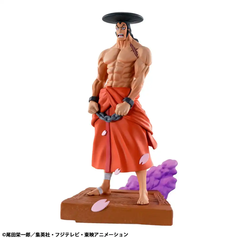 One Piece Petitrama PVC Mini Statue Logbox Re Birth Wano Kuni Vol. 1 9 cm - 1 Unidade